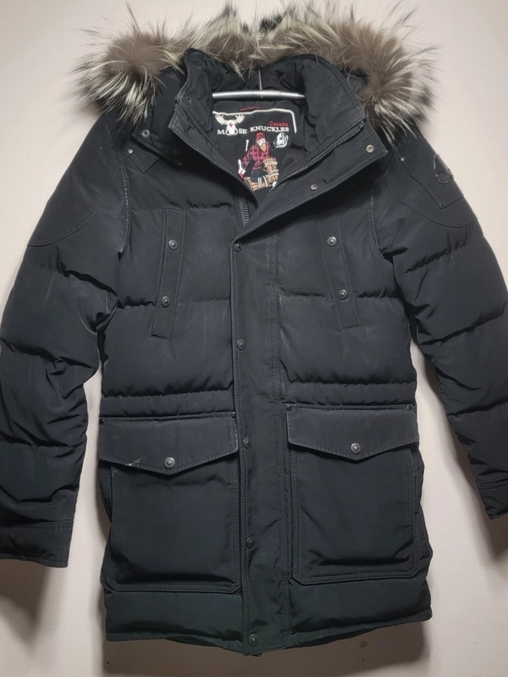 Moose Knuckles Parka Size Small